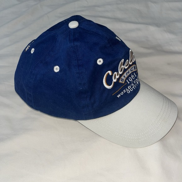 Cabela's Outdoor Since 1961 Baseball Hat Strap 100% Cotton Fishing Hunter Hats - Picture 10 of 16